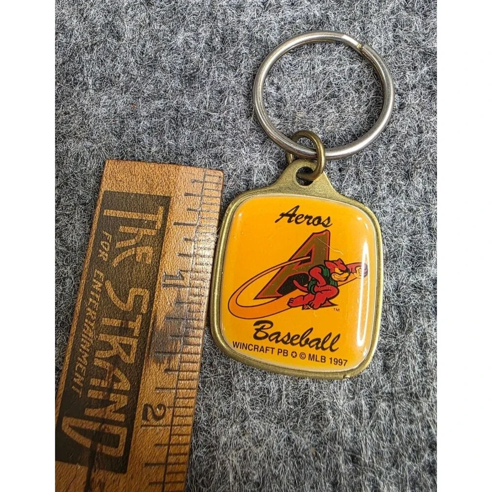 Akron Aeros 1997 Wincraft Baseball Keychain Minor League